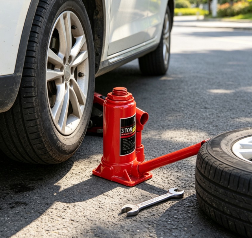 Hydraulic Car Lift - แม่แรงยกรถไฮดรอลิกแนวตั้งสำหรับงานหนัก 12T 16T 20T 30T 32T
