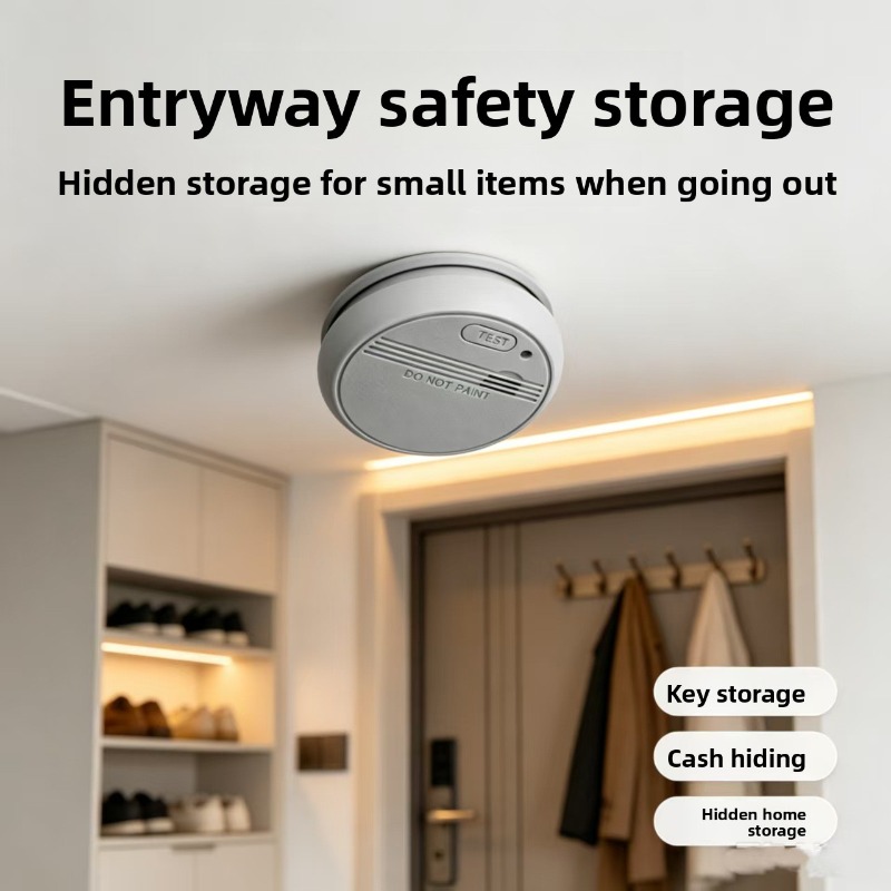 กล่องเก็บของปลอดภัยแบบซ่อนรูปท - Smoke Leak Detector บทวิจารณ์และราคา