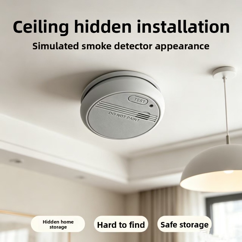 กล่องเก็บของปลอดภัยแบบซ่อนรูปท - Smoke Leak Detector บทวิจารณ์และราคา