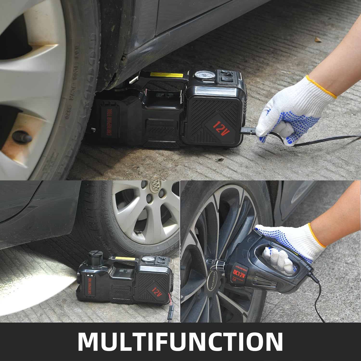 ชุดแม่แรงยกรถไฟฟ้า 5 ตัน 12V แ - Hydraulic Car Lift บทวิจารณ์และราคา