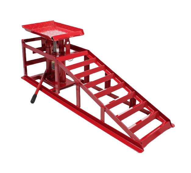 ทางลาดรถยนต์คุณภาพสูง แบบเตี้ย - Hydraulic Car Lift บทวิจารณ์และราคา