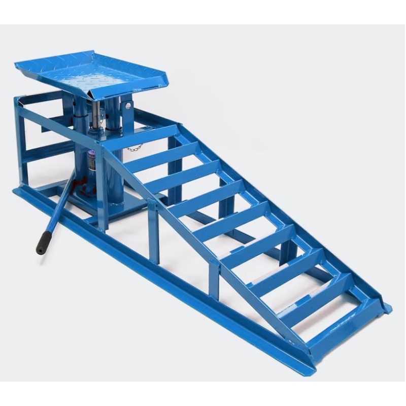 ทางลาดยกไฮดรอลิกแบบพกพาสำหรับจ - Hydraulic Car Lift บทวิจารณ์และราคา